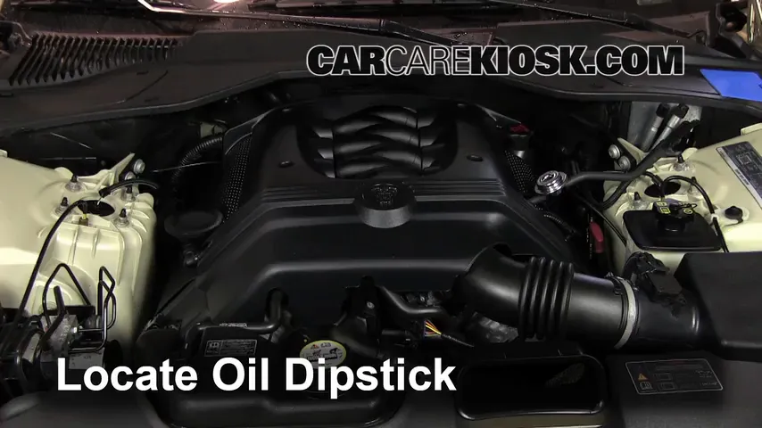 2008 Jaguar XJ8 L 4.2L V8 Oil Check Oil Level